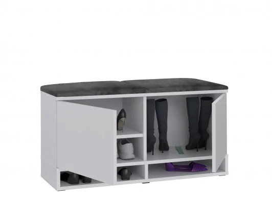 Kansas biała siedzisko szare wnetrze 2