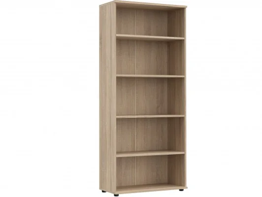 REGAŁ BIUROWY ZAMYKANY Z PÓŁKĄ S1 SONOMA