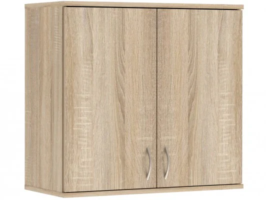 Zobacz Regał drzwiczkowy biurowy zamykany S57 biały, sonoma, wenge, dąb craft Regał drzwiczkowy biurowy zamykany S57 biały, sonoma, wenge, dąb craft