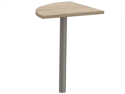 Łącznik biurkowy dostawka S68 biały, sonoma, wenge