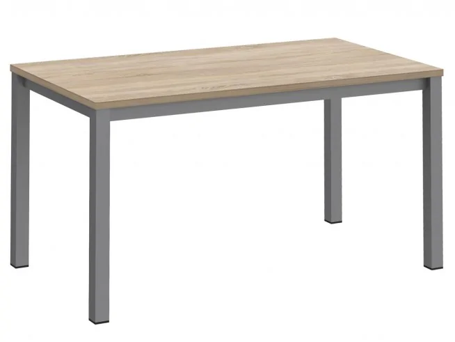 Biurko proste stolik biurowy S81 białe, sonoma, wenge, dąb craft