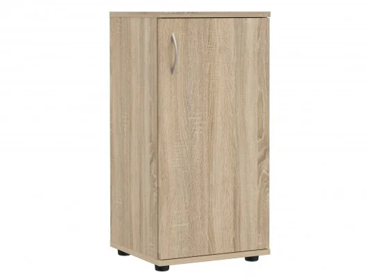 Zobacz Regał biurowy z drzwiczkami prosty S51 biały, sonoma, wenge, dąb craft Regał biurowy z drzwiczkami prosty S51 biały, sonoma, wenge, dąb craft