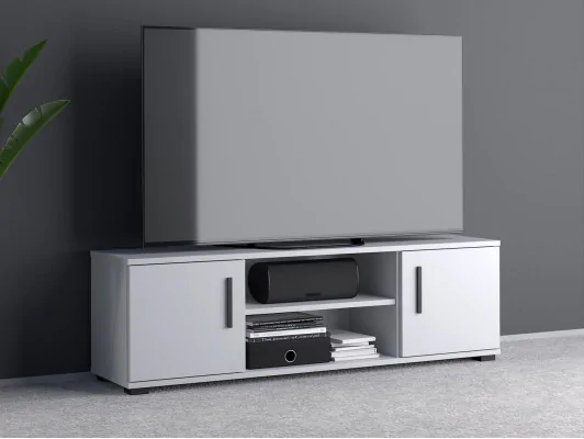 Zobacz Szafka RTV z półką z drzwiami ARIZONA RTV 140 komoda biały, dąb sonoma, dąb craft Szafka RTV z półką z drzwiami ARIZONA RTV 140 komoda biały, dąb sonoma, dąb craft