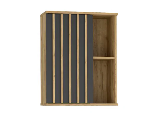 Szafka drzwi wieszana lamelami sypialni MONTANA 60