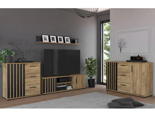 Zestaw mebli do salonu 4-elementy MONTANA 05 CRAFT
