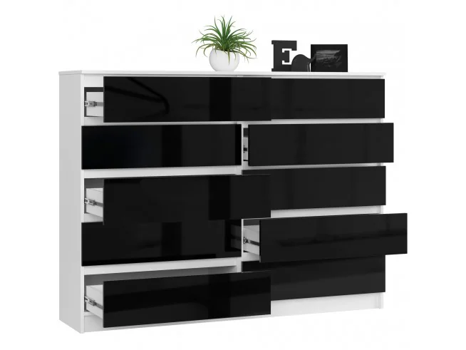 KOMODA K160 10SZ CLP PK CZARNY POŁYSK