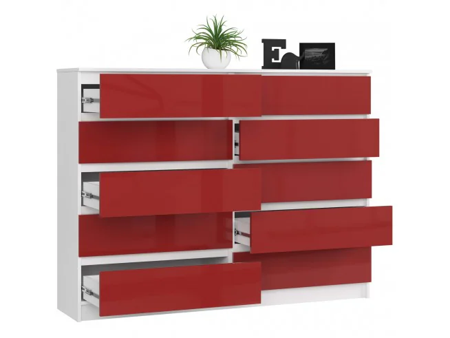 KOMODA K160 10SZ CLP PK CZERWONY POŁYSK