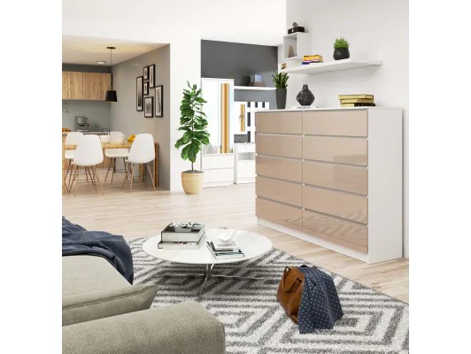 KOMODA K160 10SZ CLP PK CAPUCCINO POŁYSK