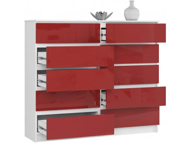 KOMODA K140 10SZ CLP PK CZERWONY POŁYSK