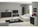 KOMODA K140 8SZ CLP GRAFIT POŁYSK