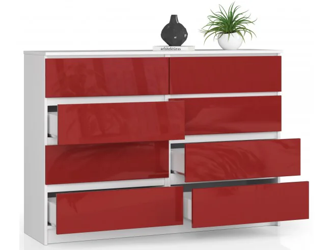 KOMODA K140 8SZ CLP CZERWONY POŁYSK