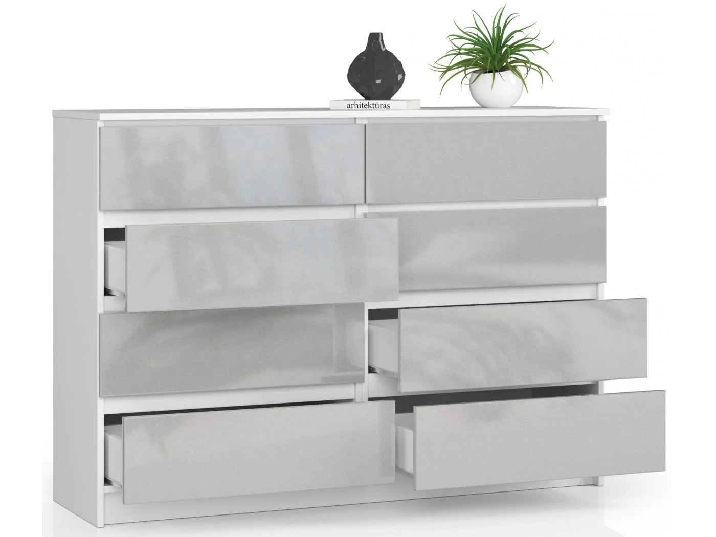 KOMODA K140 8SZ CLP METALIK POŁYSK KOMODA K140 8SZ CLP METALIK POŁYSK
