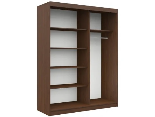 SZAFA PRZESUWNA 150cm CLP WENGE / BIAŁA