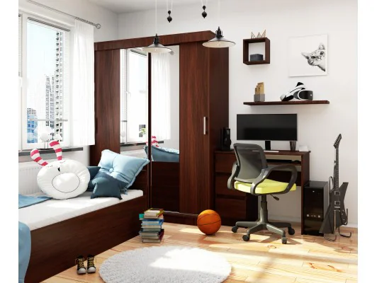 SZAFA PRZESUWNA 150cm CLP WENGE