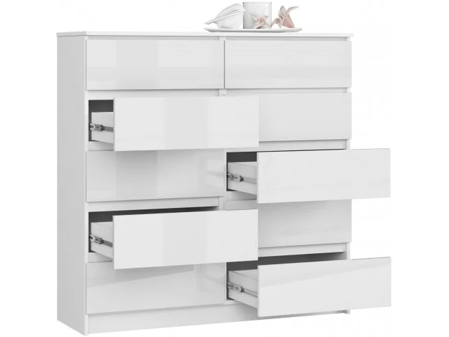 KOMODA K120 10SZ CLP PK BIAŁY POŁYSK