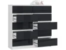 KOMODA K120 10SZ CLP PK GRAFIT POŁYSK