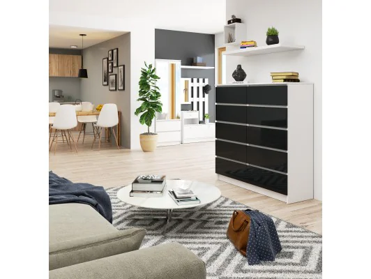 KOMODA K120 10SZ CLP PK GRAFIT POŁYSK