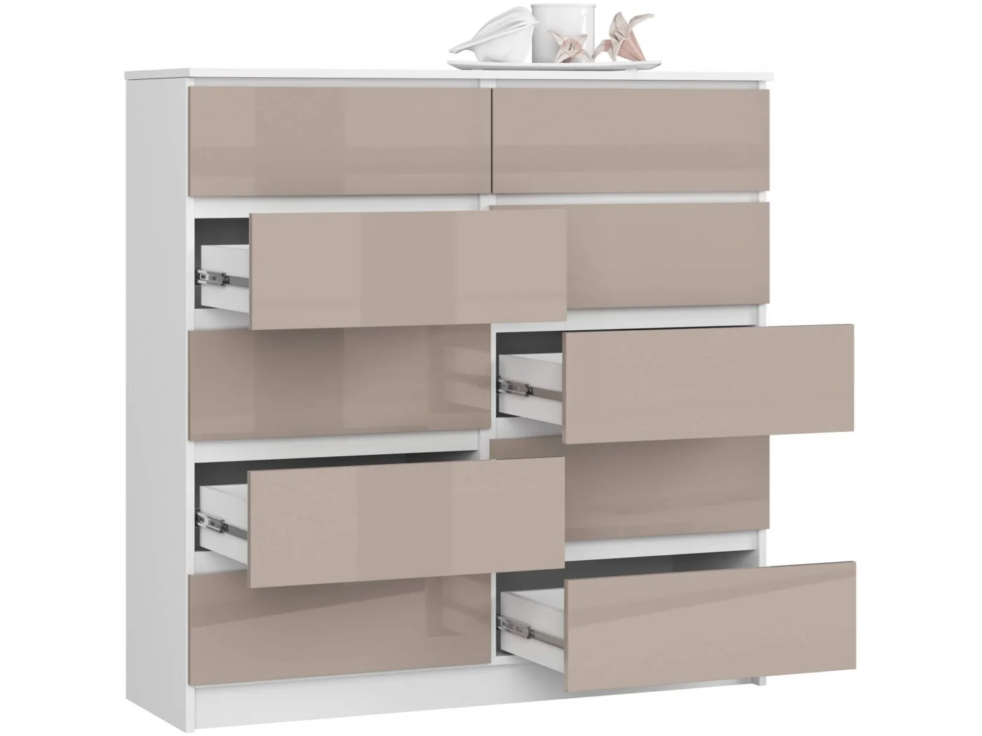 KOMODA K120 10SZ CLP PK CAPUCCINO POŁYSK KOMODA K120 10SZ CLP PK CAPUCCINO POŁYSK