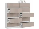KOMODA K120 10SZ CLP PK CAPUCCINO POŁYSK