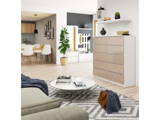 KOMODA K120 10SZ CLP PK CAPUCCINO POŁYSK