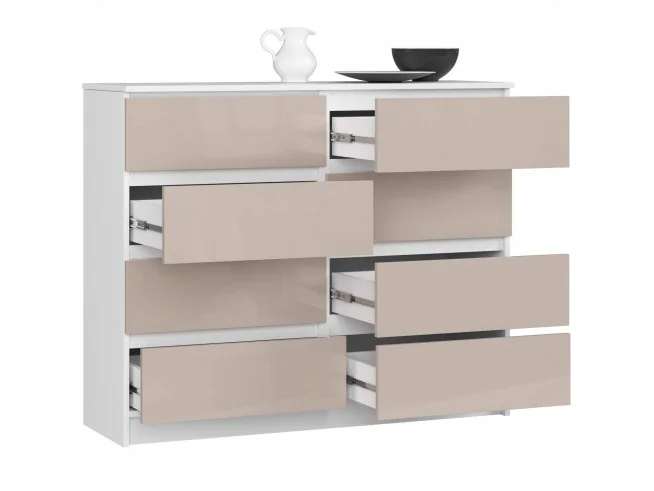 KOMODA K120 8SZ PK CAPUCCINO POŁYSK