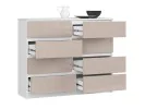KOMODA K120 8SZ PK CAPUCCINO POŁYSK