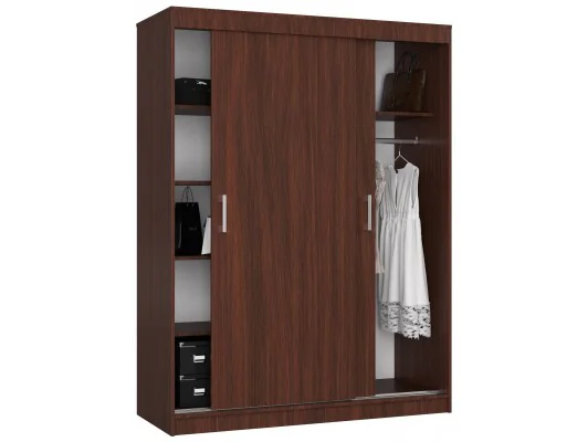 Zobacz SZAFA PRZESUWNA 150 cm CLP MONO WENGE SZAFA PRZESUWNA 150 cm CLP MONO WENGE