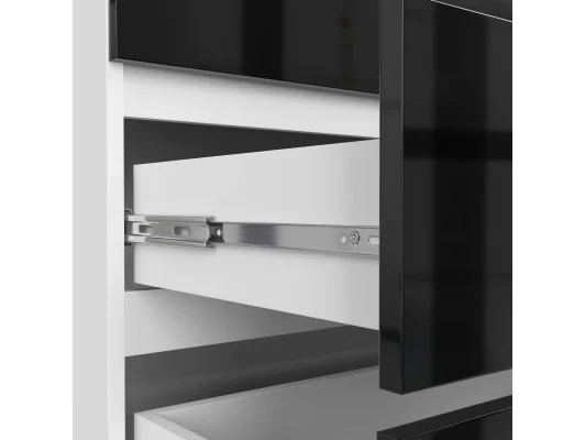 KOMODA K160 6SZ CLP PK CZARNY POŁYSK