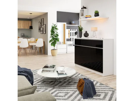 KOMODA K140 3D 3SZ CLP CZARNY POŁYSK