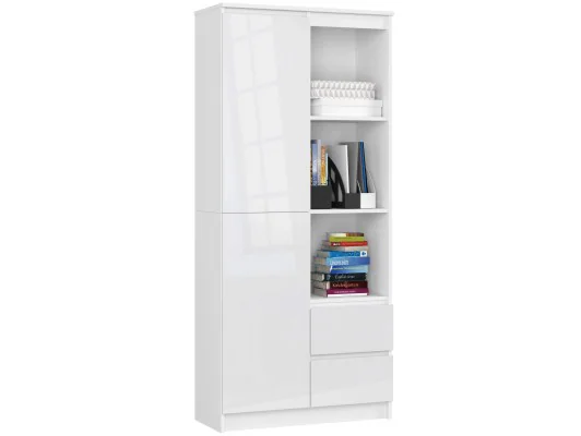 Zobacz REGAŁ BIUROWY R 80 cm CLP R11 PK BIAŁY / BIAŁY POŁYSK REGAŁ BIUROWY R 80 cm CLP R11 PK BIAŁY / BIAŁY POŁYSK