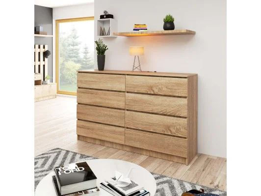 KOMODA K160 8SZ CLP PK DĄB SONOMA
