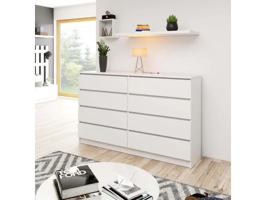 KOMODA K160 8SZ CLP PK BIAŁY