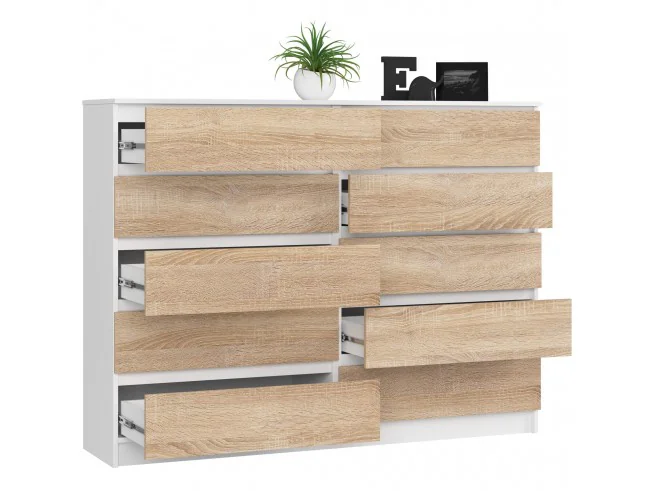 KOMODA K160 10SZ CLP PK BIAŁY / SONOMA