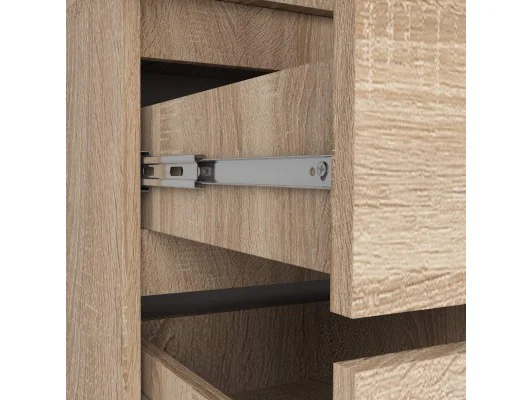 SZAFA Z NADSTAWKĄ S90 2D 2SZ CLP PK DĄB SONOMA