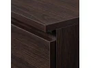 SZAFA Z NADSTAWKĄ S 90 cm 2 DRZWI 2 SZUFLADY PK WENGE