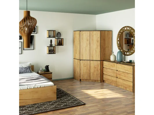 SZAFA NAROŻNA S100 4D CLP DĄB CRAFT