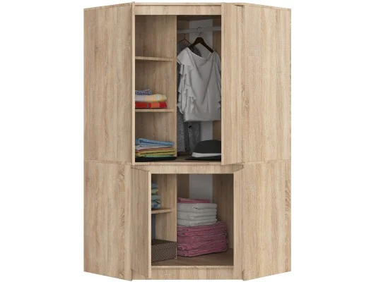 SZAFA NAROŻNA S100 4D CLP DĄB SONOMA