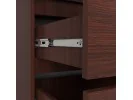 SZAFA S 90 cm 2 DRZWI 2 SZUFLADY 2 LUSTRA PK WENGE