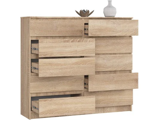 KOMODA K140 10SZ CLP PK DĄB SONOMA