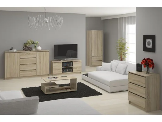 KOMODA K140 10SZ CLP PK DĄB SONOMA