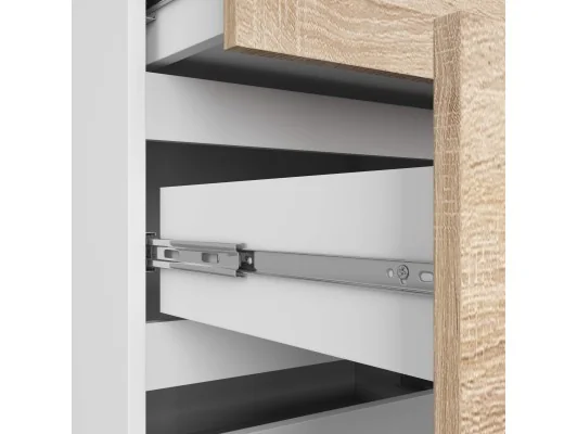 KOMODA K120 10SZ CLP PK BIAŁY / SONOMA