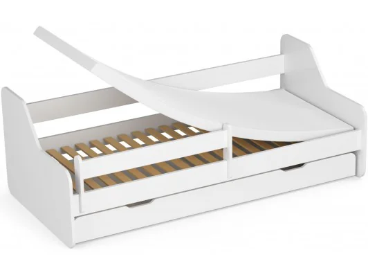 Łóżko dziecięce ACTIV 180x80 Białe + Materac