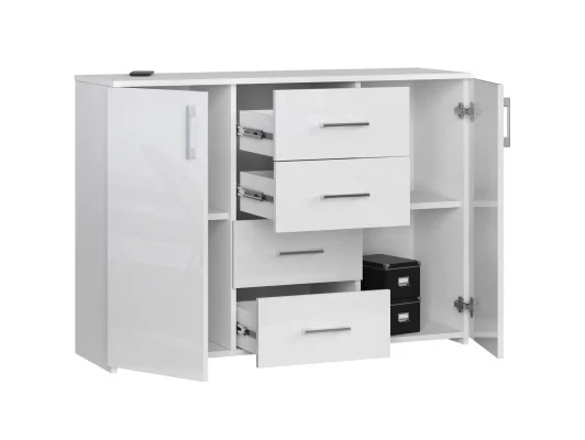 KOMODA K45 PK BIAŁY POŁYSK