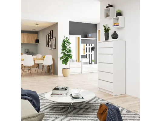 KOMODA K60 6SZ CLP PK BIAŁY POŁYSK