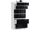 KOMODA K60 6SZ CLP PK CZARNY POŁYSK