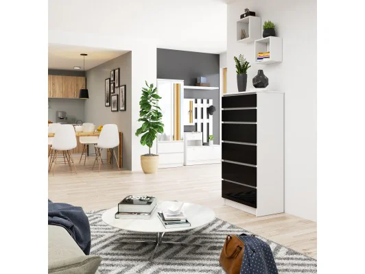 KOMODA K60 6SZ CLP PK CZARNY POŁYSK