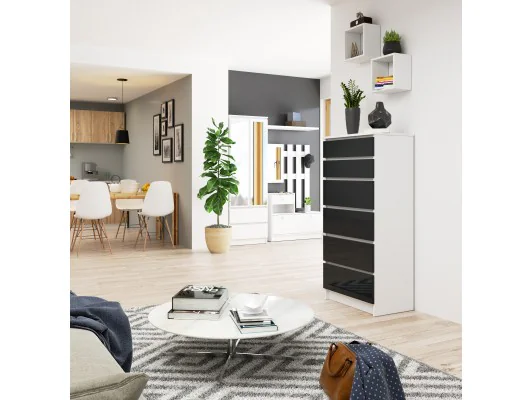 KOMODA K60 6SZ CLP PK GRAFIT POŁYSK