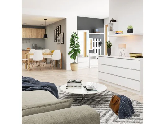 KOMODA K160 6SZ CLP PK BIAŁA