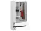 SZAFA S90 2D 2SZ CLP PK BIAŁY