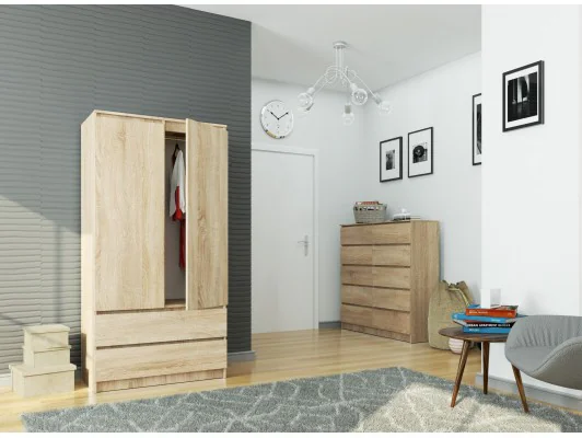 SZAFA S90 2D 2SZ CLP PK SONOMA